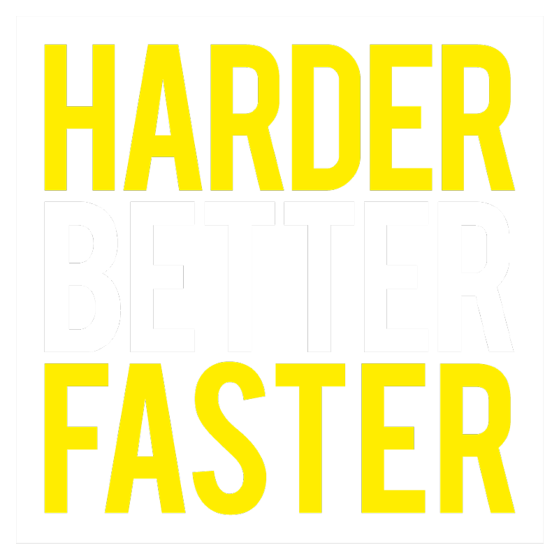 Harder Better Faster logo